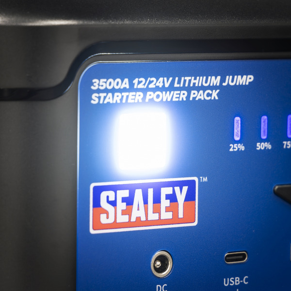 3500A 12/24V Lithium Jump Starter Power Pack