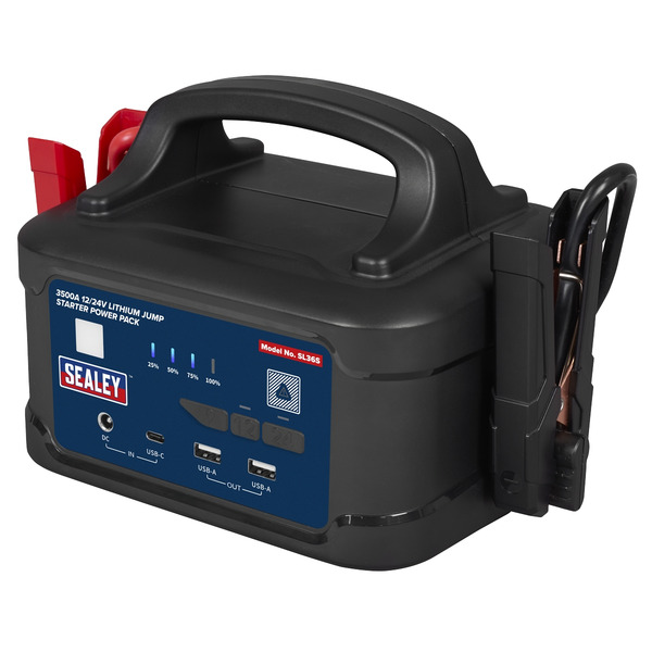 3500A 12/24V Lithium Jump Starter Power Pack