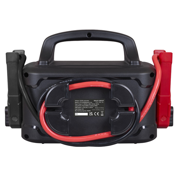 3500A 12/24V Lithium Jump Starter Power Pack