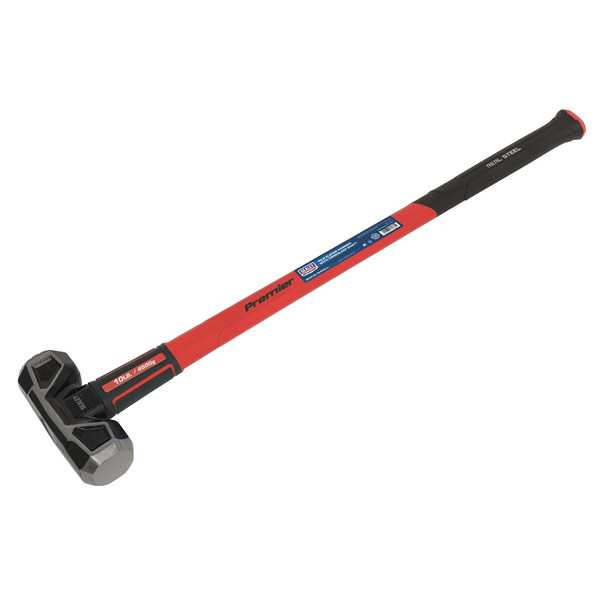 Sealey SLHG10 Premier Sledge Hammer with Fibreglass Shaft 10lb