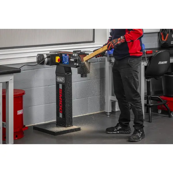 Sealey SM100 Power Belt Sander/Linisher 100 x 1220mm 1500W/230V
