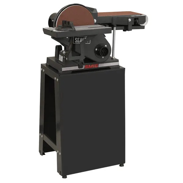 Sealey SM15 Belt/Disc Sander Floor Standing 1220 x 150mm/Ø230mm