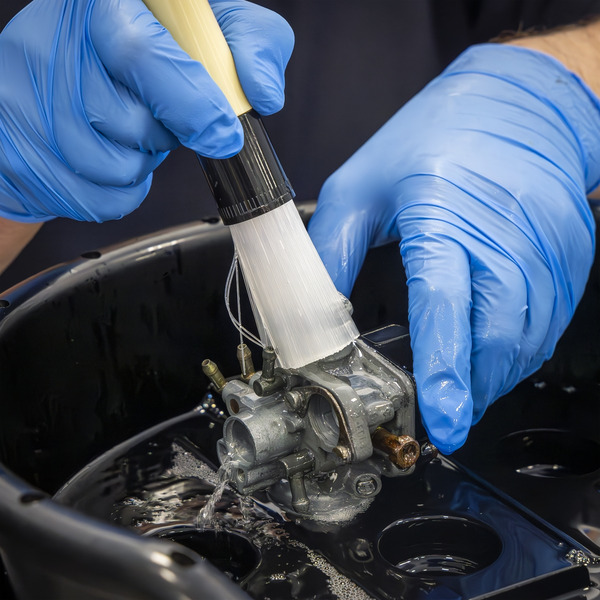 Sealey SM220 Portable Parts Washer Bucket with Brush 14L