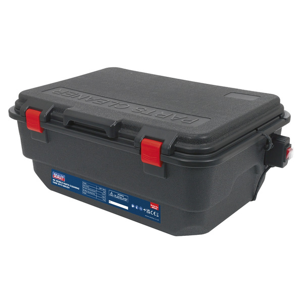 Sealey SM222 Mobile Parts Cleaning Tank with Brush 16L
