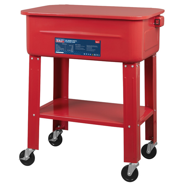 Sealey Mobile Parts Washer 50L