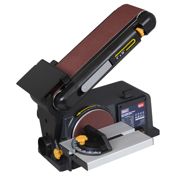 Sealey SM914 915 x 100mm Belt/150mm Disc Sander 370W/230V