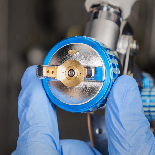 Sealey SP01 Premier Professional SP Gravity Feed Spray Gun 1.4mm Set-Up