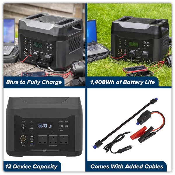 Sealey SPB2200W Portable Power Station 2200W