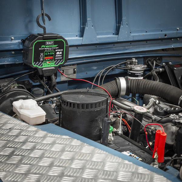 Sealey SPBC8 Premier Fully Automatic Battery Charger & Maintainer 8A