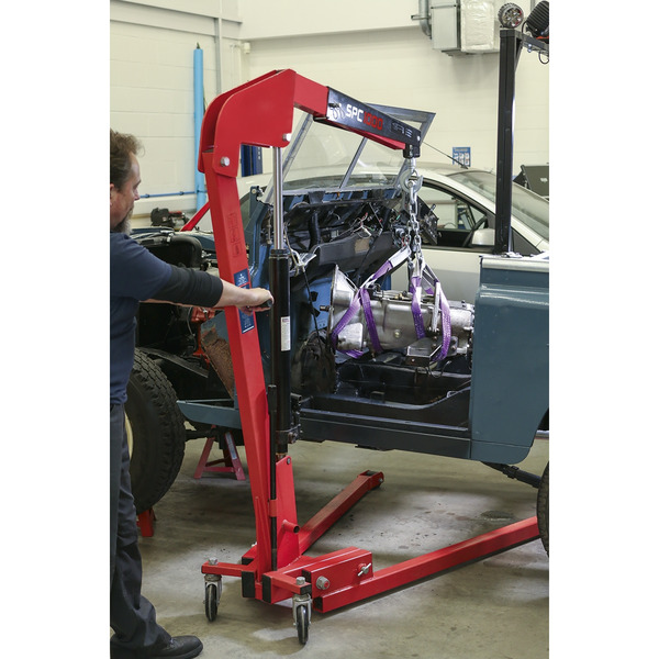 Sealey Folding Engine Crane 1 Tonne