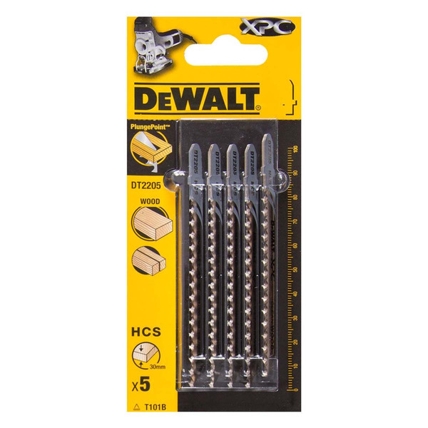 DeWalt XPC Jigsaw blade T101B x 5