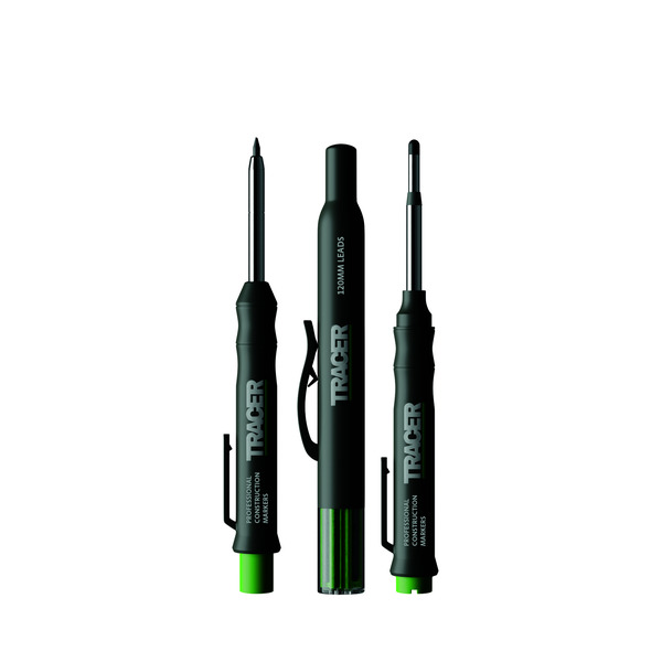 Tracer Complete Marking Kit - Deep Hole Marker Pen, Pencil and ALH1 Lead set with Holsters