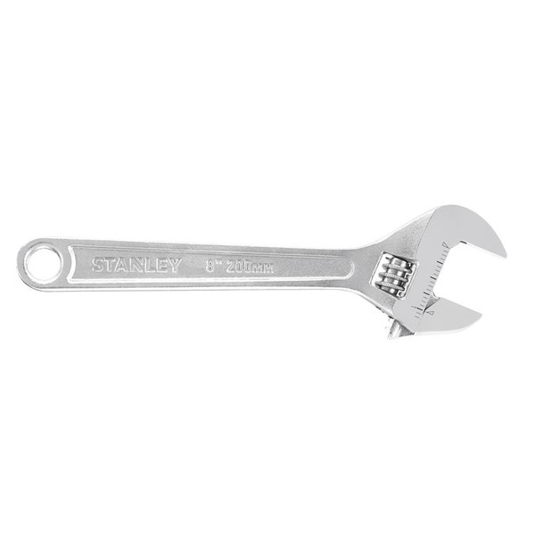 STANLEY® Hand Tools Metal Adjustable Wrench 200mm (8in)
