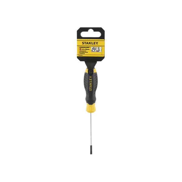 STANLEY® Hand Tools CUSHION GRIP™ Screwdriver Parallel Tip 3.0 x 75mm