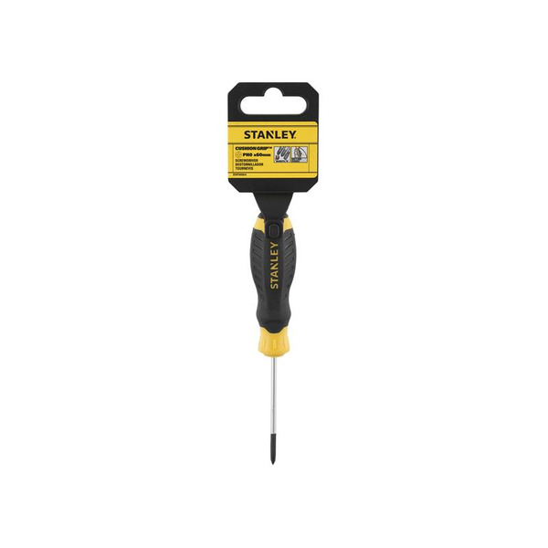 STANLEY® Hand Tools CUSHION GRIP™ Screwdriver Phillips Tip PH0 x 60mm