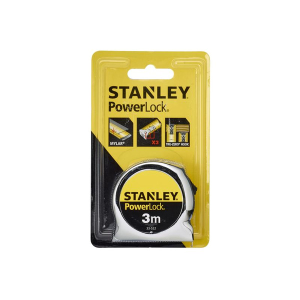 PowerLock® Classic Pocket Tape 3m (Width 19mm) (Metric only)