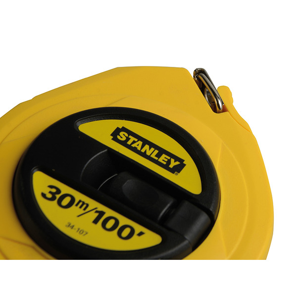 STANLEY® Hand Tools Closed Case Steel Long Tape 30m/100ft (Width 10mm)