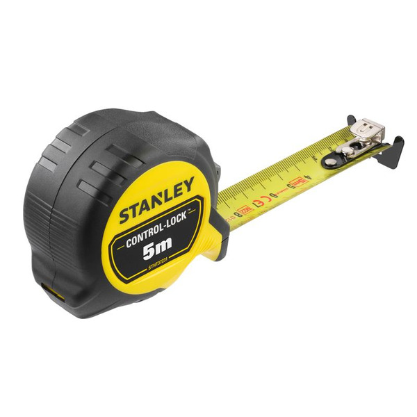 STANLEY® STA037231 Hand Tools CONTROL-LOCK™ Pocket Tape 5m (Width 25mm) (Metric only)
