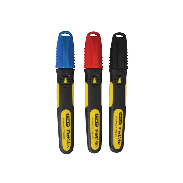 STANLEY® Hand Tools FatMax® Chisel Tip Marker (Pack 3)
