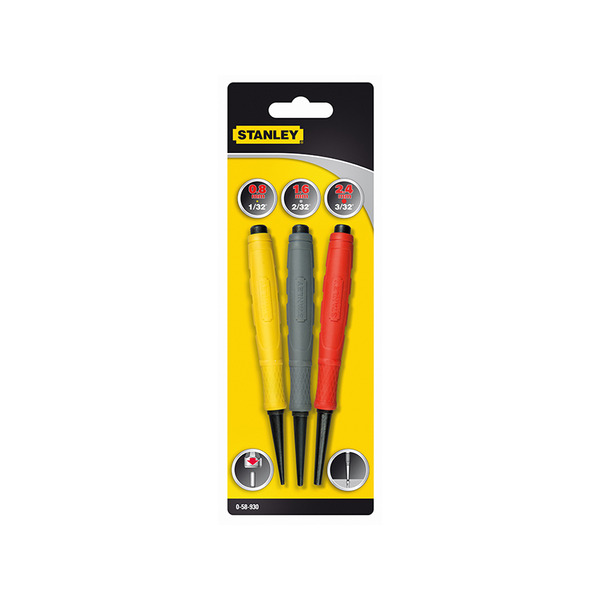 DynaGrip™ Nail Punch Set, 3 Piece