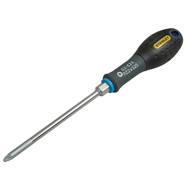 STANLEY® Hand Tools FatMax® Bolster Screwdriver Pozi Tip PZ2 x 125mm