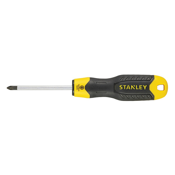 STANLEY® Hand Tools Cushion Grip Screwdriver Pozidriv Tip PZ1 x 75mm