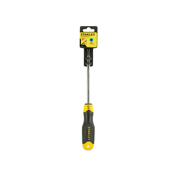STANLEY® Hand Tools Cushion Grip Screwdriver Pozidriv Tip PZ3 x 150mm