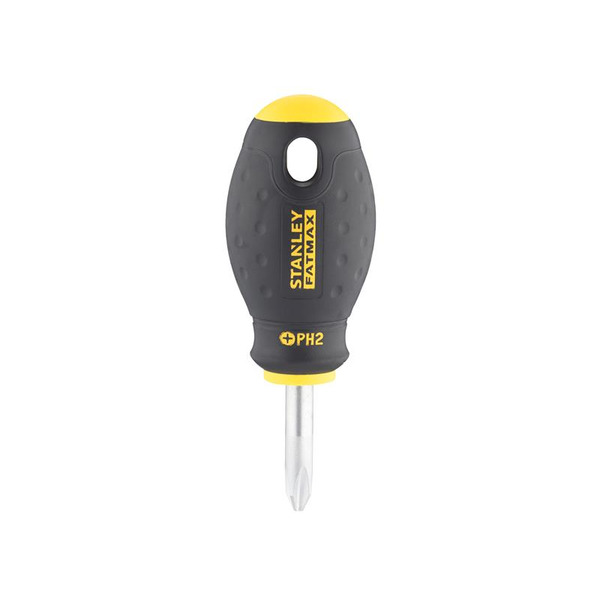 STANLEY® Hand Tools FatMax® Stubby Screwdriver Phillips Tip PH2 x 30mm