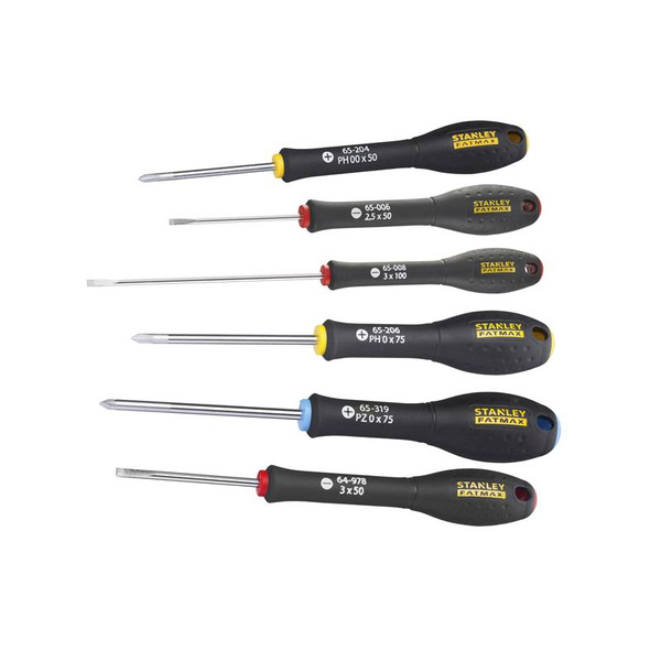 STANLEY® Hand Tools FatMax® Precision Screwdriver Set, 6 Piece