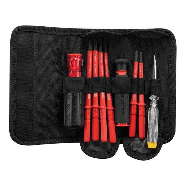 VDE Multi-Bit Screwdriver Set, 10 Piece