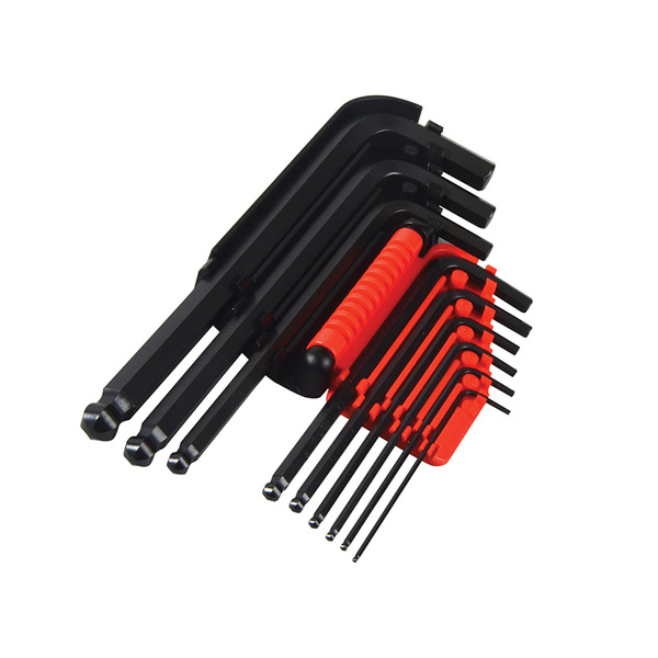STANLEY® Hand Tools Metric Ball End Hexagon Key Set, 9 Piece