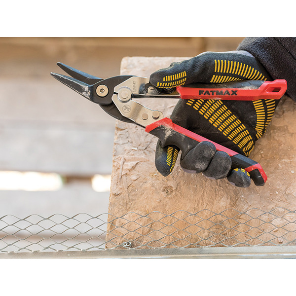 FatMax® Red Ergo Aviation Snips Left Cut 250mm (10in)