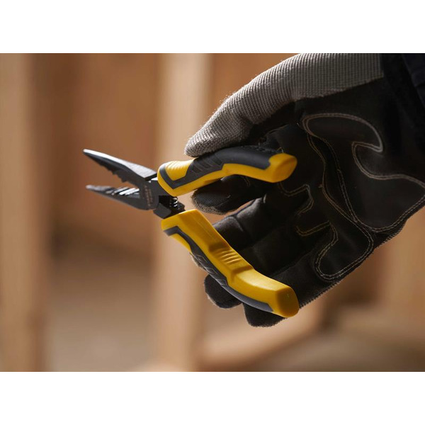 STANLEY® Hand Tools ControlGrip™ Long Nose Cutting Pliers 200mm (8in)
