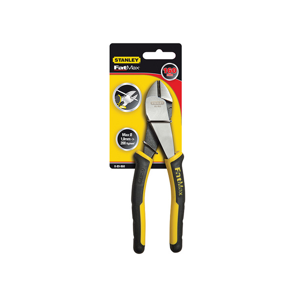 STANLEY® Hand Tools FatMax® Angled Diagonal Cutting Pliers 160mm (6.1/4in)