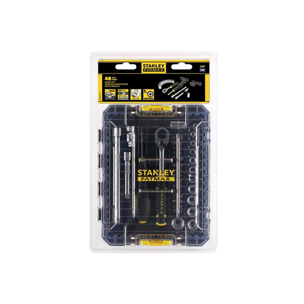 STANLEY® Hand Tools FATMAX® 1/4in M PRO-STACK™ Socket Set, 48 Piece