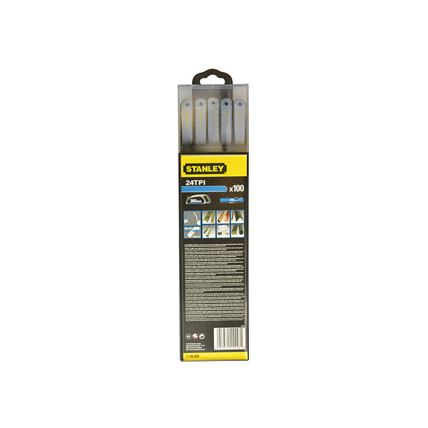 STANLEY® Hand Tools Bi-Metal Hacksaw Blade 300mm (12in) x 24 TPI Pack 100