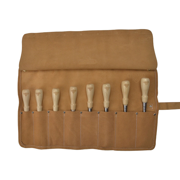 STANLEY® Hand Tools Sweetheart Socket Chisel Set, 8 Piece: 3 6 8 12 15 18 25 & 32mm
