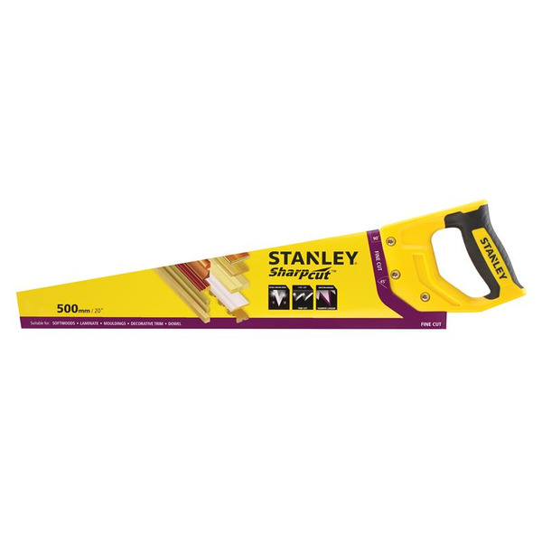 STANLEY® Hand Tools Sharpcut™ Handsaw 500mm (20in) 11 TPI