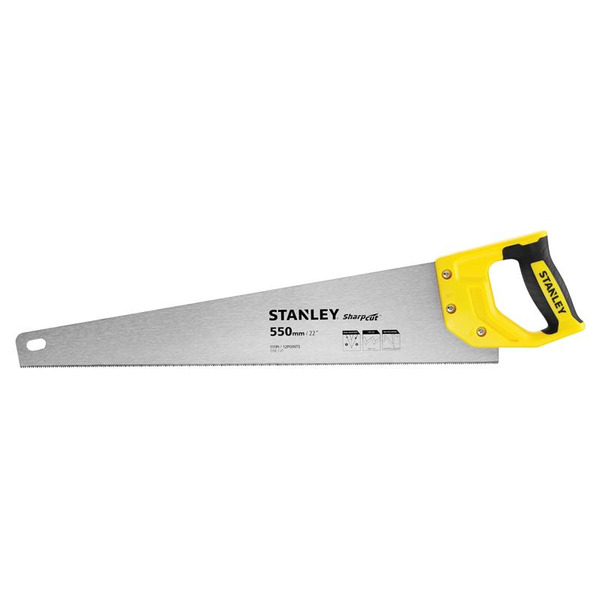STANLEY® Hand Tools Sharpcut™ Handsaw 550mm (22in) 11 TPI