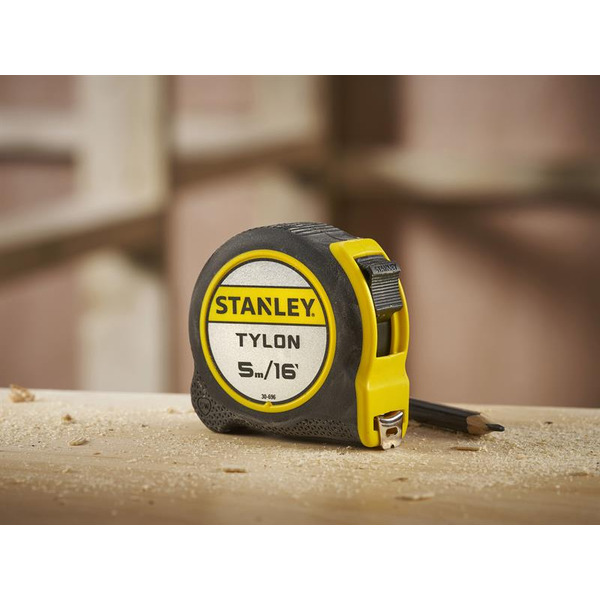 STANLEY® Hand Tools Tylon™ Pocket Tape 5m/16ft (Width 19mm) Loose