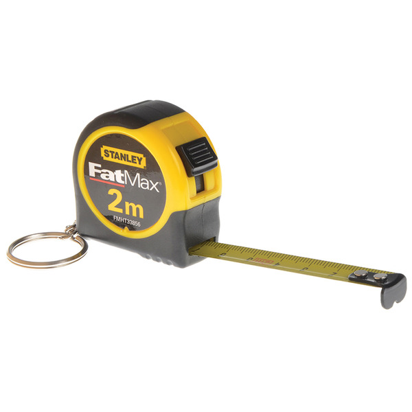 STANLEY® Hand Tools Key Ring Tape 2m (Width 13mm)