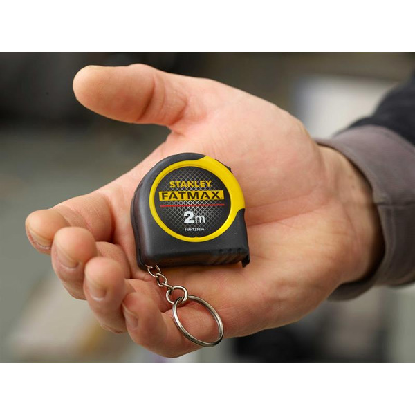 STANLEY® Hand Tools Key Ring Tape 2m (Width 13mm)