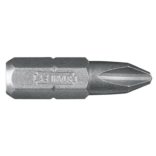STANLEY® Hand Tools Phillips Bits PH2 x 25mm (Box 25)