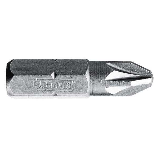 STANLEY® Hand Tools Pozidriv Bits PZ2 x 25mm (Box 25)
