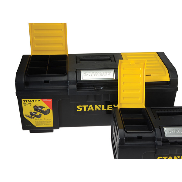 STANLEY® Hand Tools One Touch DIY Toolbox 2 Pack 1 x 41cm (16in) & 1 x 60cm (24in)