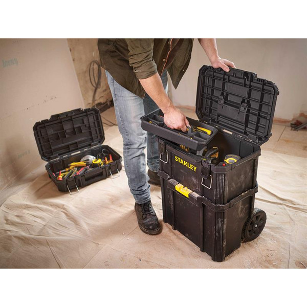 STANLEY® Hand Tools Modular Rolling Tool Box