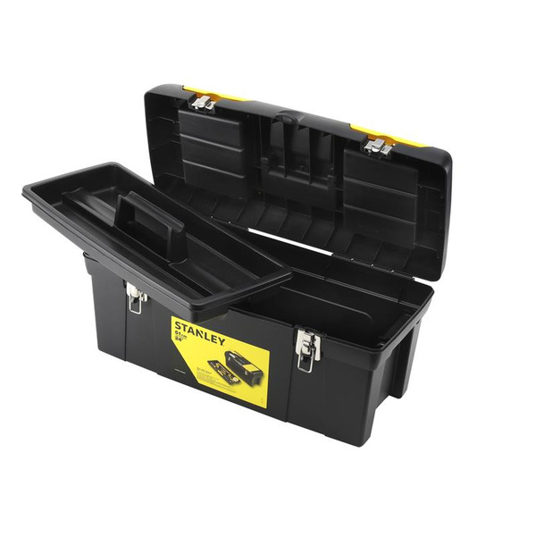 STANLEY® Hand Tools Tool Box with Metal Latches 60cm (24in)