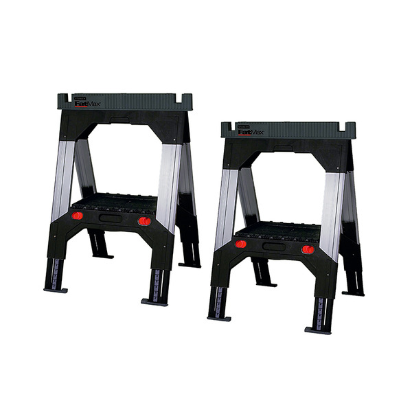 STANLEY® Hand Tools FatMax® Telescopic Sawhorses (Twin Pack)