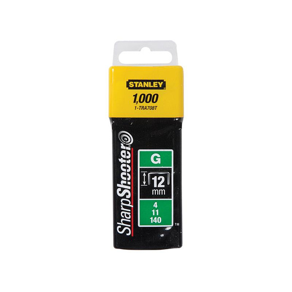TRA708T Heavy-Duty Staples 12mm (Pack 1000)