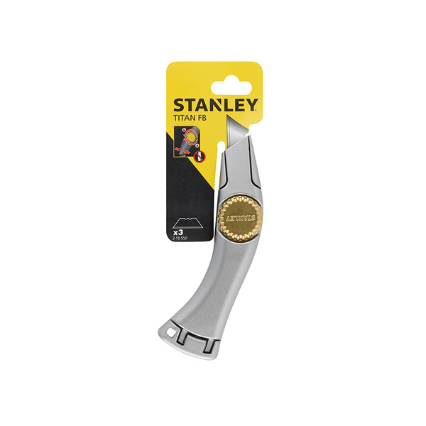 STANLEY® Hand Tools Titan Fixed Blade Trimming Knife Carded